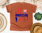 All American Boy graphic tee in Yam