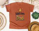 Well Done Dad Brown graphic tee in Yam