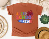 After School Crew graphic tee in Yam