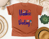 Yankee Doodle Darling graphic tee in Yam