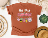 Hot Dad Summer graphic tee in Yam