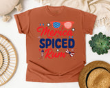 Merica Spiced Rum graphic tee in Yam