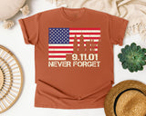 Never Forget Red graphic tee in Yam