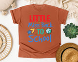 Little Miss Back To School Star graphic tee in Yam