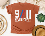 Never Forget White 5 graphic tee in Yam