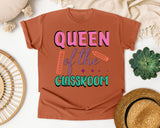 Queen Of The Classroom graphic tee in Yam