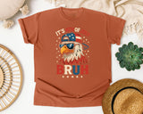 It's 4th Of July Bruh graphic tee in Yam