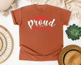 Proud Father White 4 graphic tee in Yam