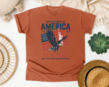 We The People 250 Years graphic tee in Yam