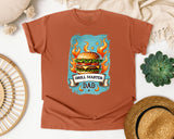 Grill Master Dad Grey graphic tee in Yam