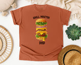 Grill Master Dad Brown 2 graphic tee in Yam