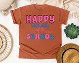 Happy Last Day Of Preschool Sparkle graphic tee in Yam
