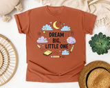 Dream Big Little One graphic tee in Yam