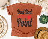 Dad Bod On Point White 4 graphic tee in Yam