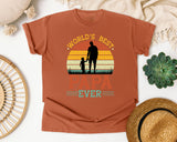 World's Best Papa Ever graphic tee in Yam