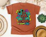 Too Cool For School Skateboard graphic tee in Yam