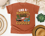 Like A Normal Dad But Cooler graphic tee in Yam