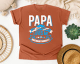 Papa The Only Man Who Loves Me Unconditionally White graphic tee in Yam