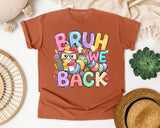 Bruh We Back Owl graphic tee in Yam