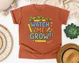 Watch Me Grow graphic tee in Yam