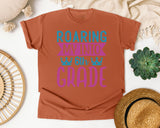 Roaring My Into 6th Grade graphic tee in Yam