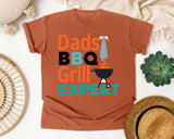 Dads BBQ Grill Expert graphic tee in Yam