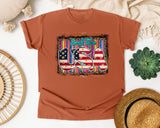 Small Town USA graphic tee in Yam