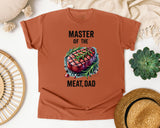 Master Of The Meat Dad Grey 2 graphic tee in Yam