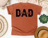 Dad I Love You Black graphic tee in Yam