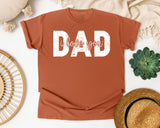 Dad I Love You White graphic tee in Yam