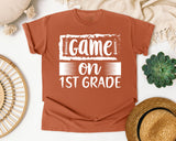 Game On 1st Grade White graphic tee in Yam