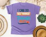 Violet Comfort Colors t-shirt