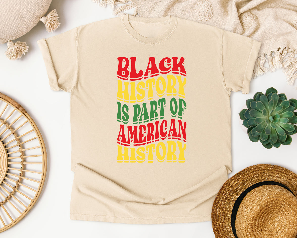 Black History American Pride Comfort Colors Shirt