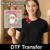 Jolly Santa Social Club Design - Ready to Press - InkMerge DTF Transfer