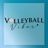a logo for a company called "Volleyball Vibes".