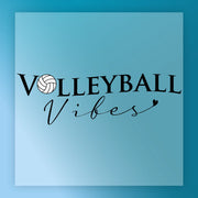 a logo for a company called "Volleyball Vibes".