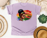 Orchid Comfort Colors t-shirt