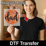 Basketball Dad Celebration DTF Transfer - InkMerge Heat Press Design