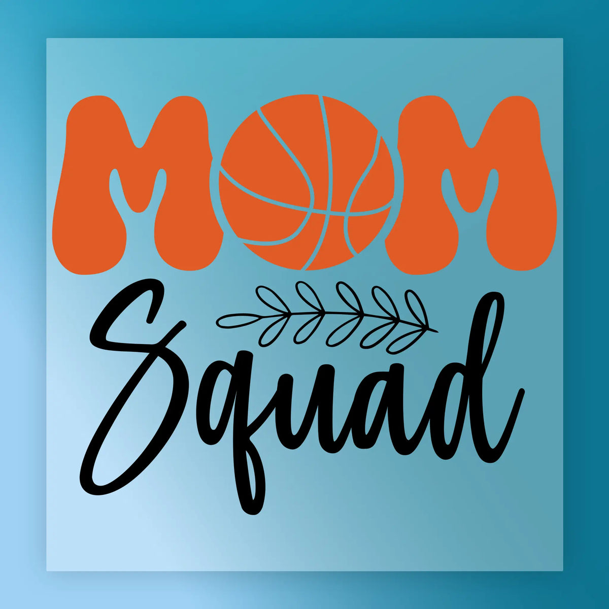 MOM Squad Basketball Design