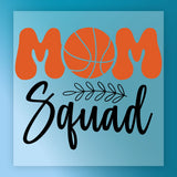 MOM Squad Basketball Design DTF Transfer - InkMerge Heat Press Design