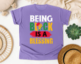 Violet Comfort Colors t-shirt
