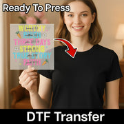Faith Inspirational Easter Design DTF Transfer - InkMerge Heat Press Design