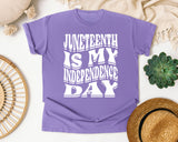 Violet Comfort Colors t-shirt