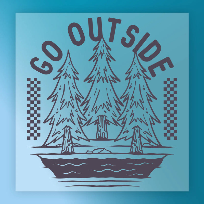 Bear Baseball Bat Silhouette - Heat Press Ready - InkMerge DTF Transfer