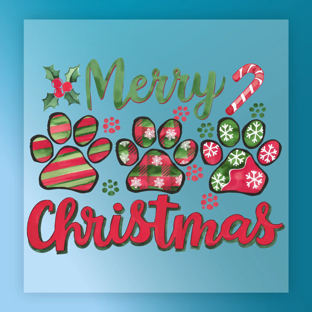 Merry Christmas Pet Lover Design