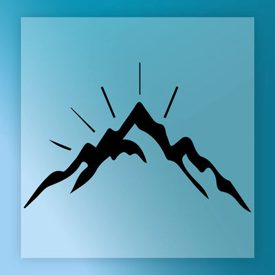 Mountain Silhouette Adventure - Ready to Press - InkMerge DTF Transfer