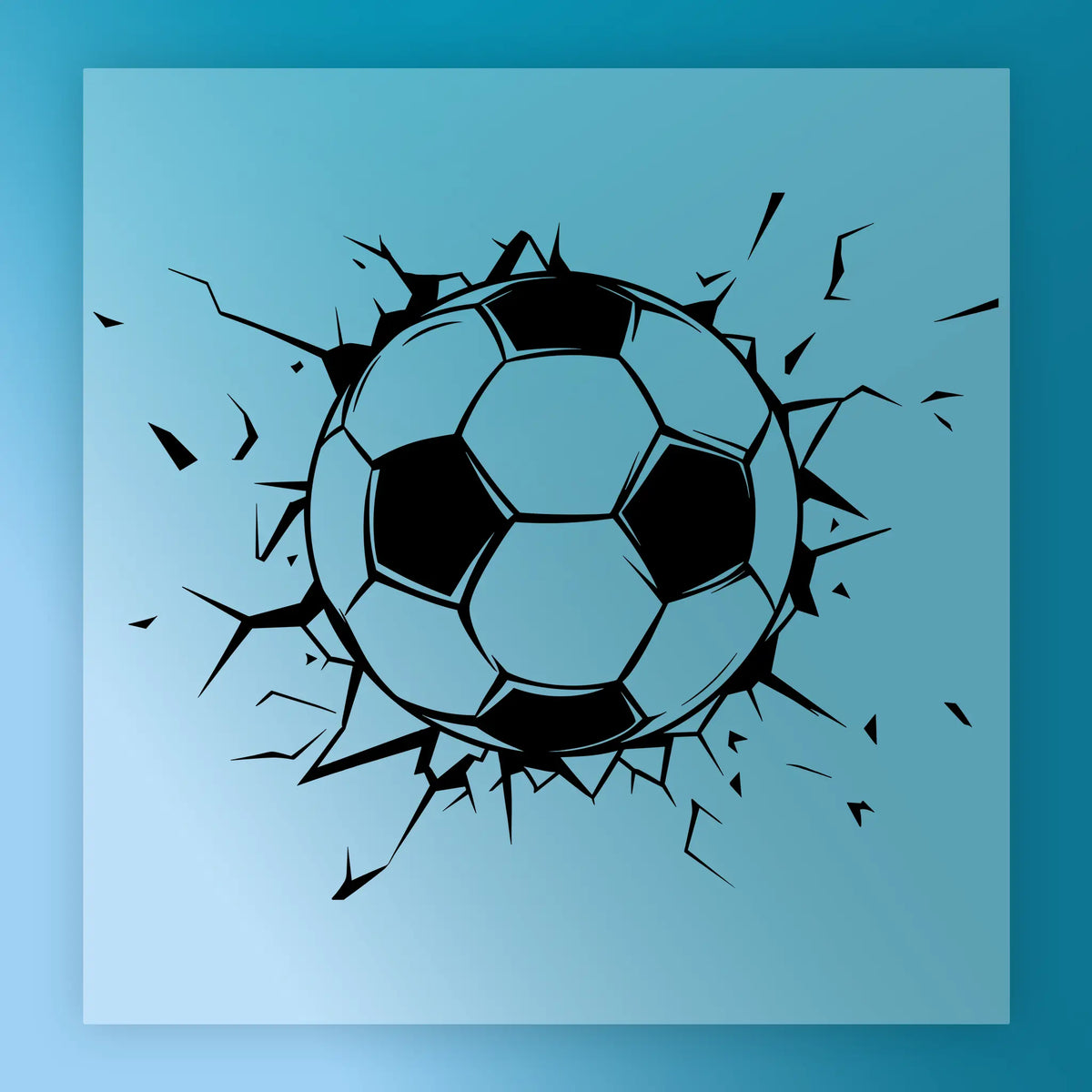 Soccer Ball Dynamic Breakthrough