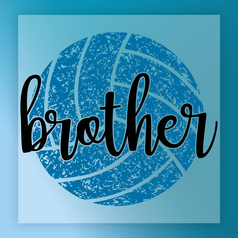 Brother Volleyball Pride - Ready to Press - InkMerge DTF Transfer