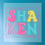 I Will Not Be SHAKEN Psalm 16:8 DTF Transfer - InkMerge Heat Press Design