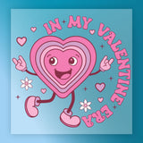 In My Valentine Era Heart Design DTF Transfer - InkMerge Heat Press Design